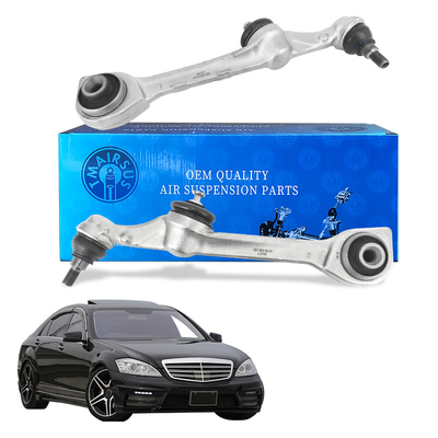 Управляющая рука Алюминиевая передняя левая нижняя для Mercedes W221 2213308107 2213306807 Управляющая рука шаровой сустав