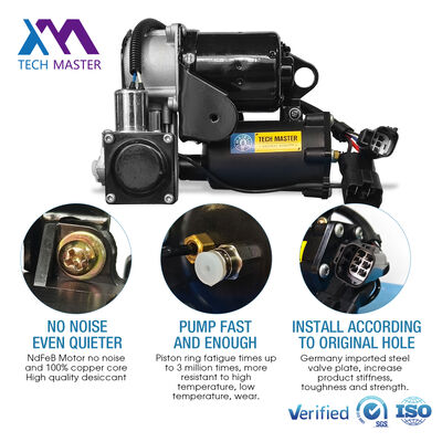 Совершенно новый компрессорный насос для Range Rover Sport L320 Hitachi LR015089 LR025111 LR072537 LR023964 насос + реле